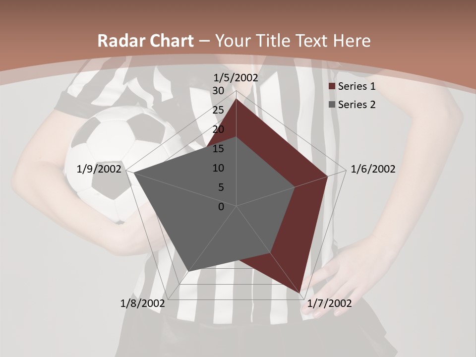 Person Soccer Portrait PowerPoint Template