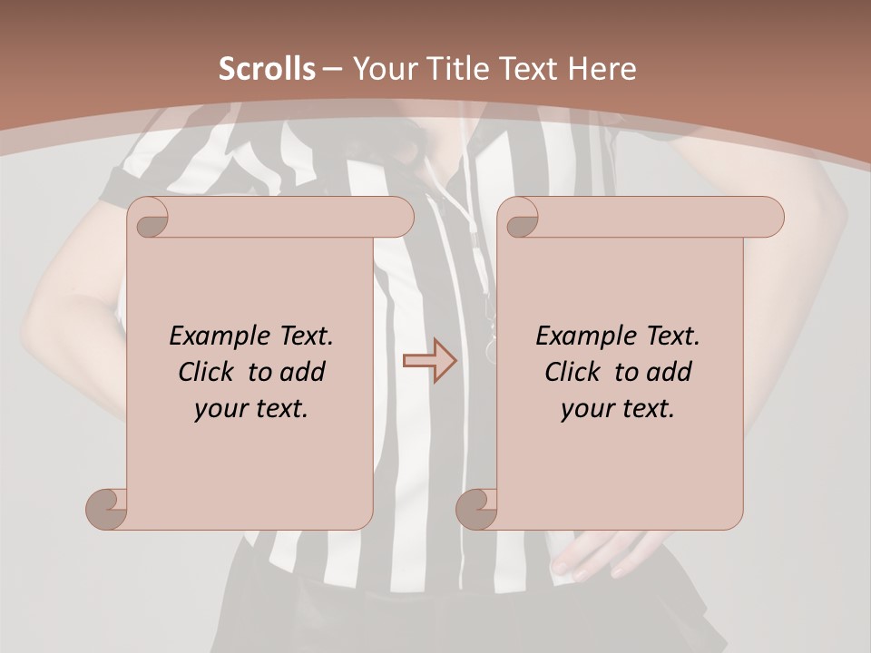 Person Soccer Portrait PowerPoint Template