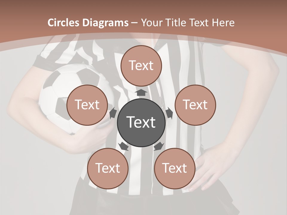 Person Soccer Portrait PowerPoint Template