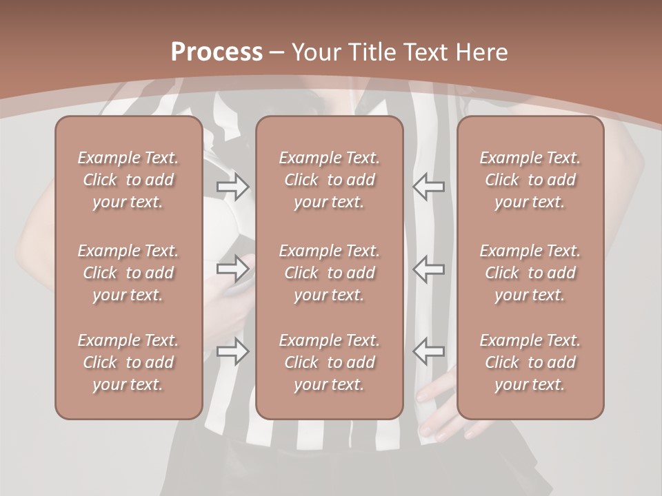 Person Soccer Portrait PowerPoint Template