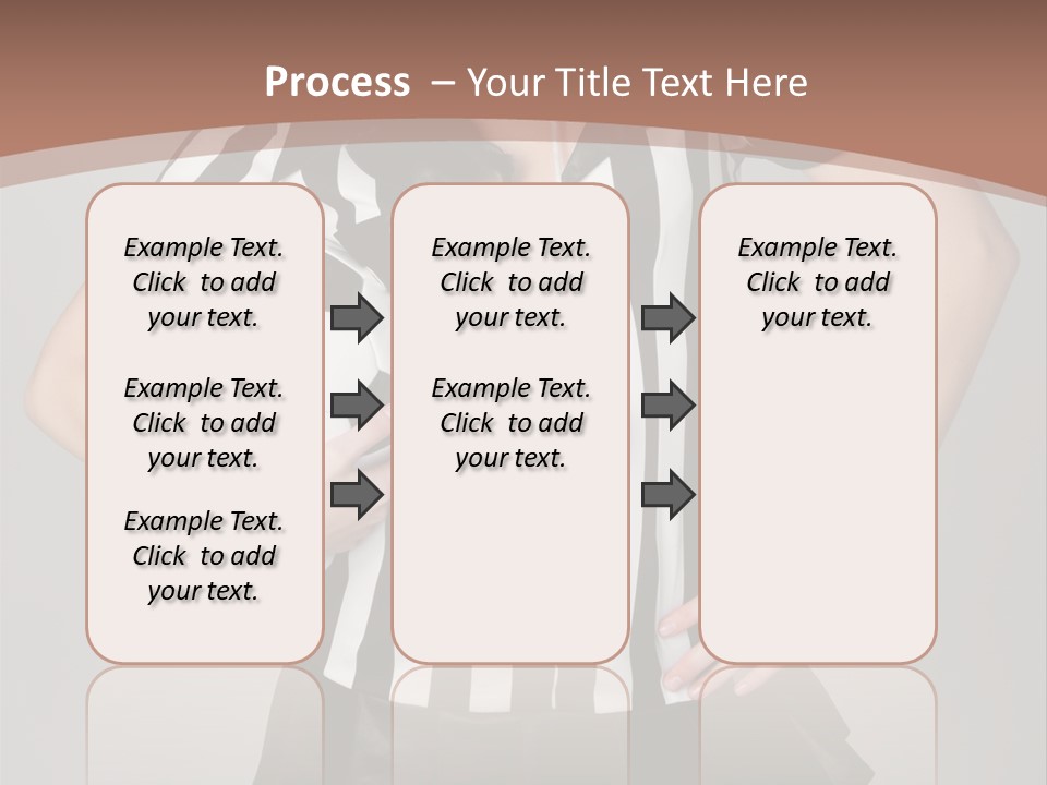 Person Soccer Portrait PowerPoint Template