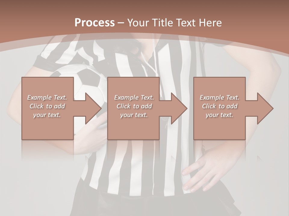 Person Soccer Portrait PowerPoint Template