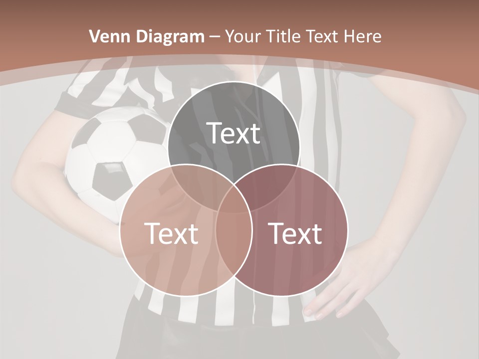Person Soccer Portrait PowerPoint Template