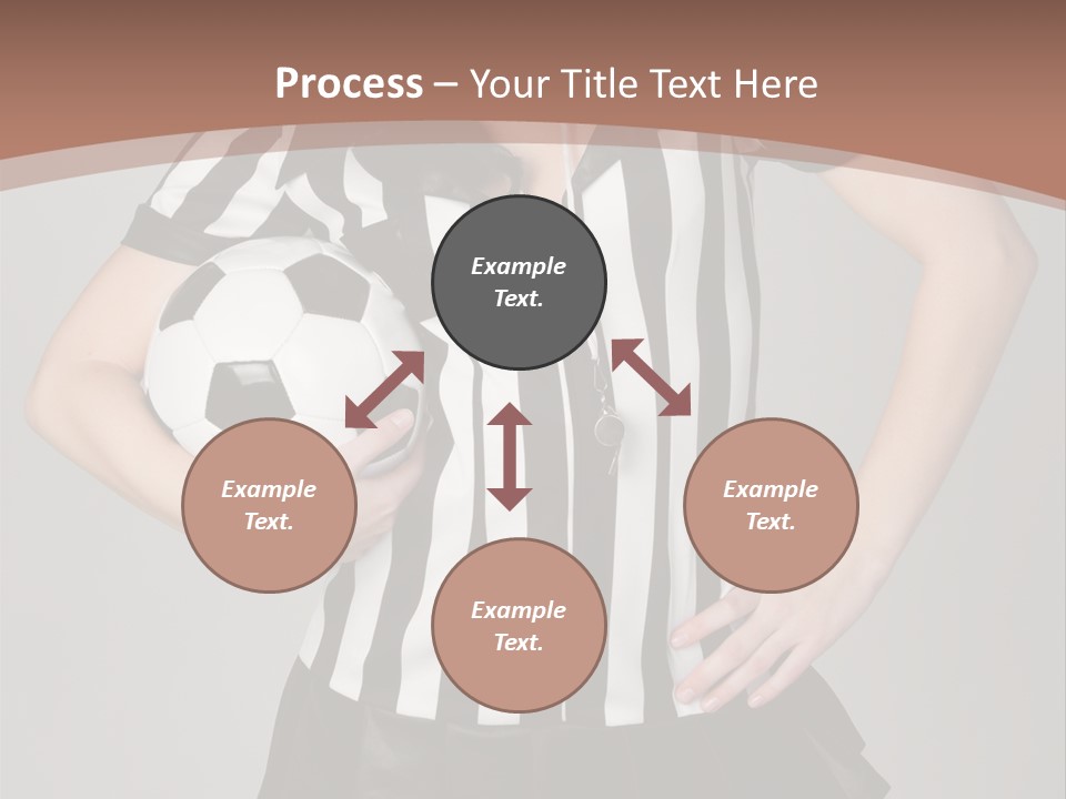 Person Soccer Portrait PowerPoint Template