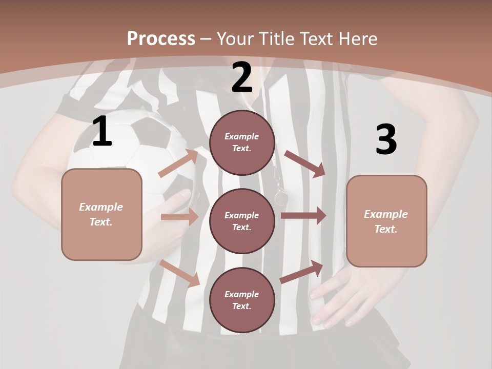 Person Soccer Portrait PowerPoint Template