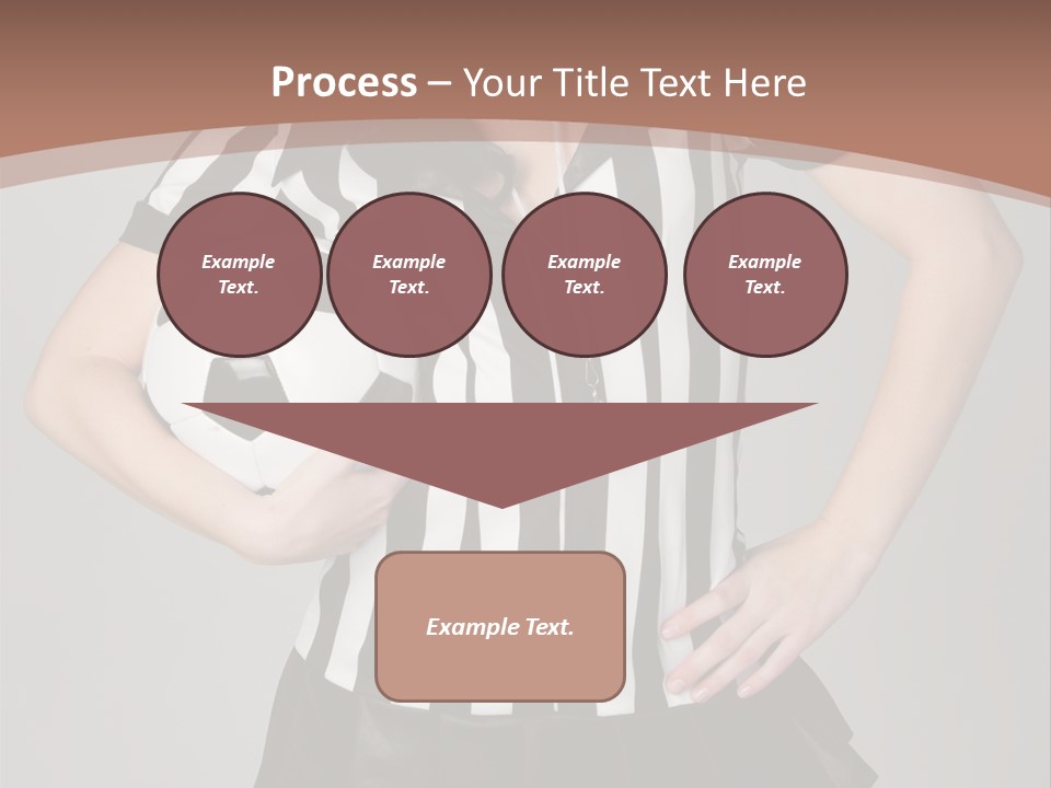 Person Soccer Portrait PowerPoint Template
