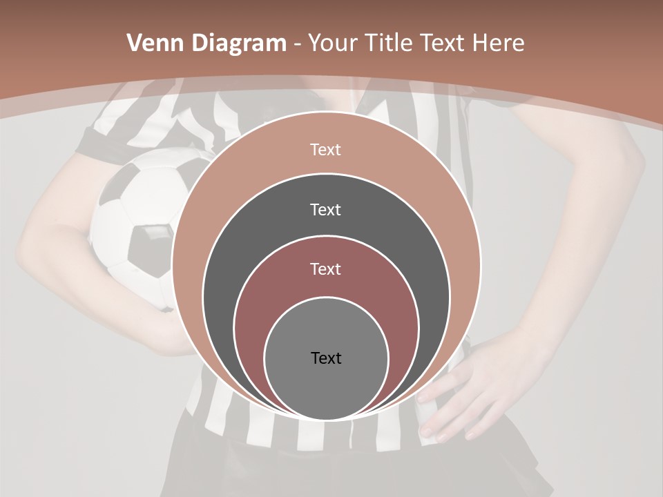Person Soccer Portrait PowerPoint Template