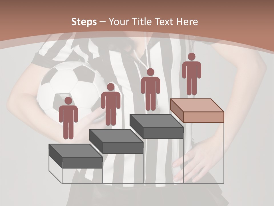 Person Soccer Portrait PowerPoint Template