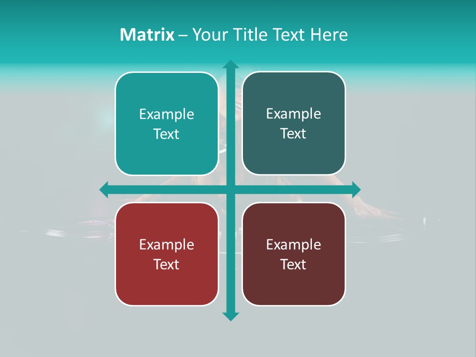 Underwear Elegance Music PowerPoint Template