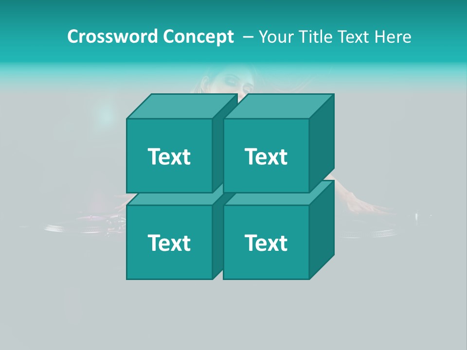 Underwear Elegance Music PowerPoint Template