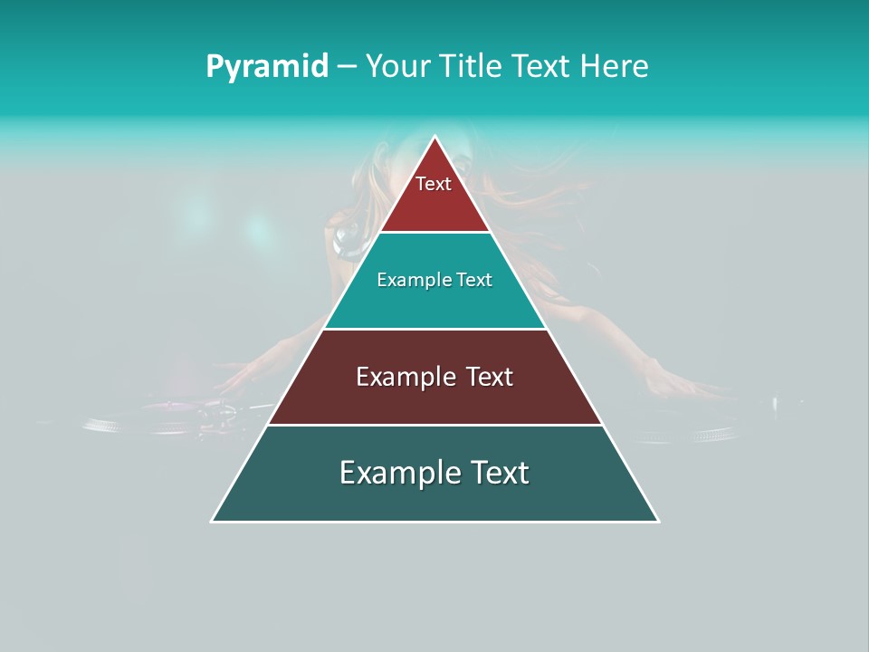 Underwear Elegance Music PowerPoint Template
