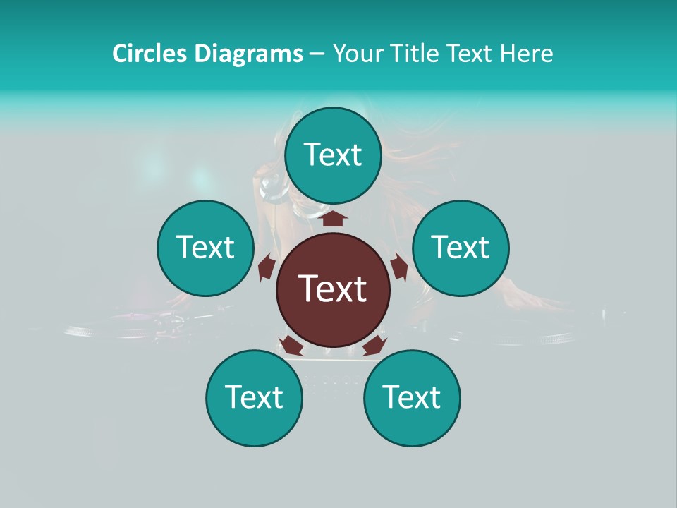 Underwear Elegance Music PowerPoint Template