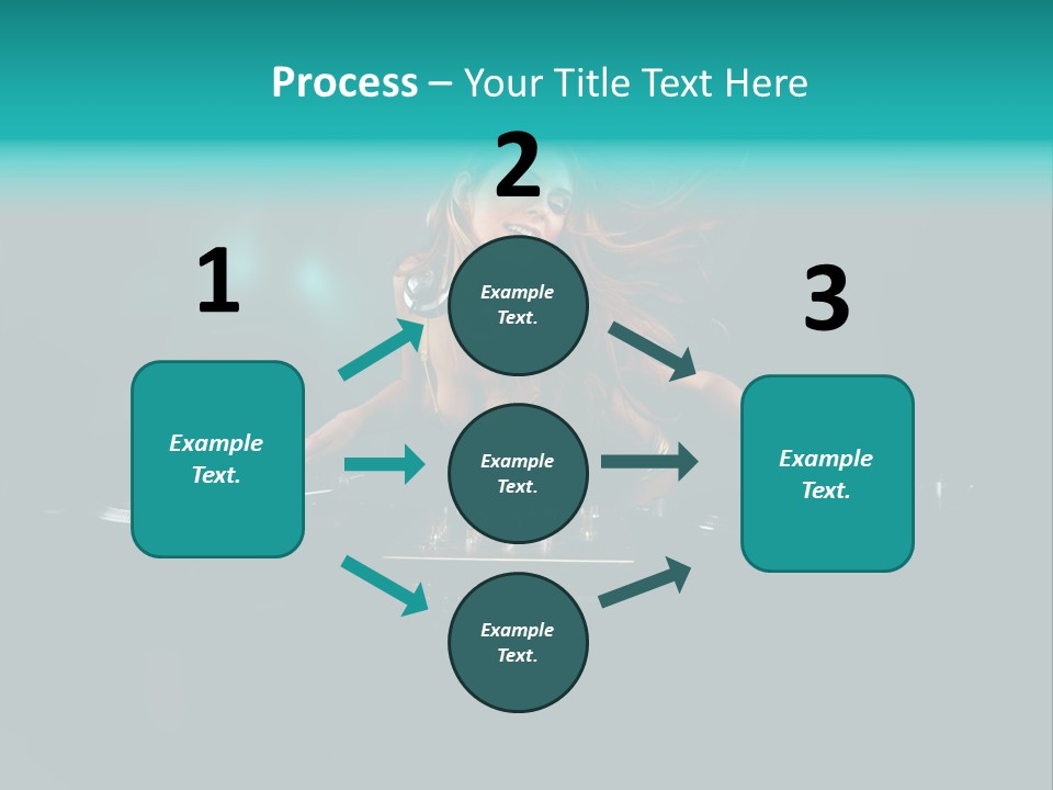 Underwear Elegance Music PowerPoint Template