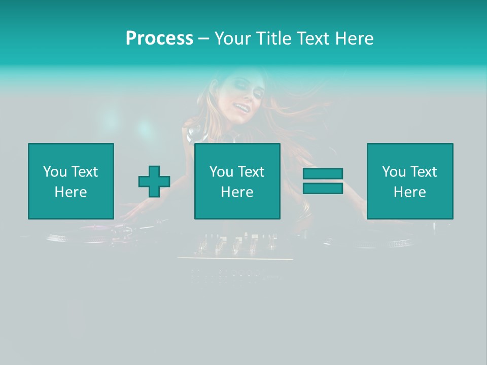 Underwear Elegance Music PowerPoint Template