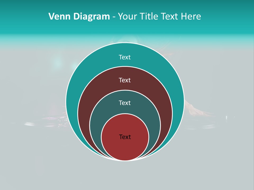 Underwear Elegance Music PowerPoint Template