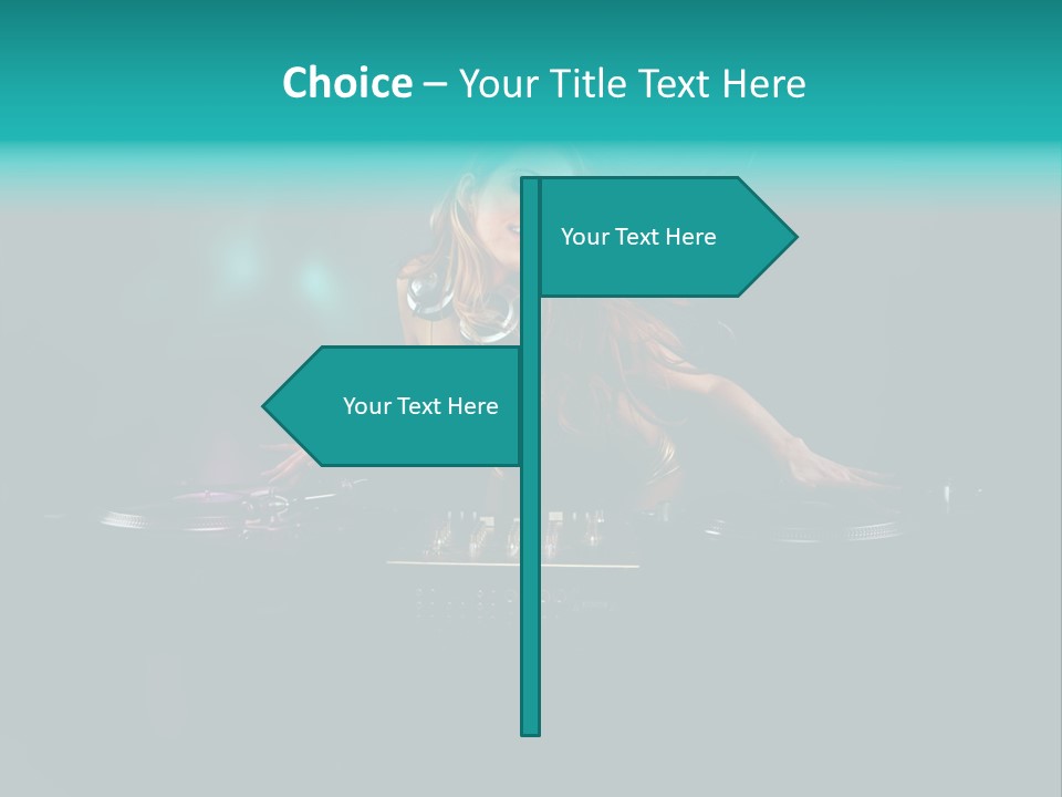 Underwear Elegance Music PowerPoint Template