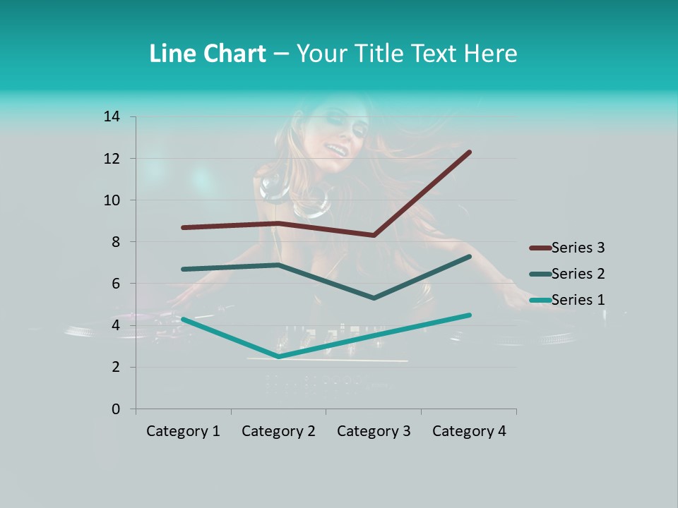 Underwear Elegance Music PowerPoint Template