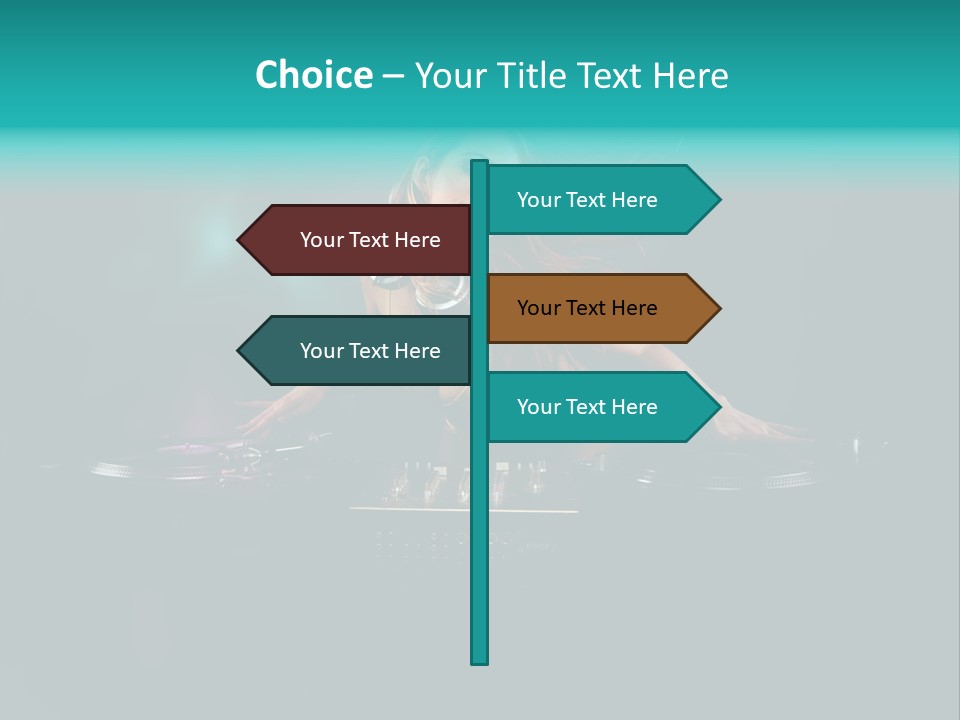 Underwear Elegance Music PowerPoint Template