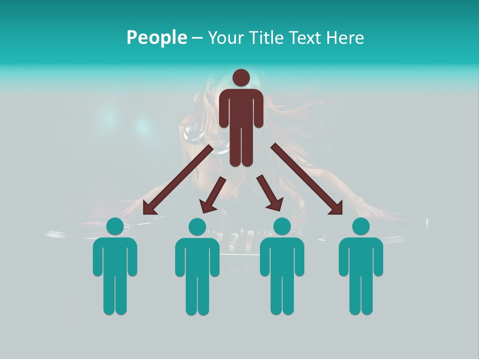 Underwear Elegance Music PowerPoint Template