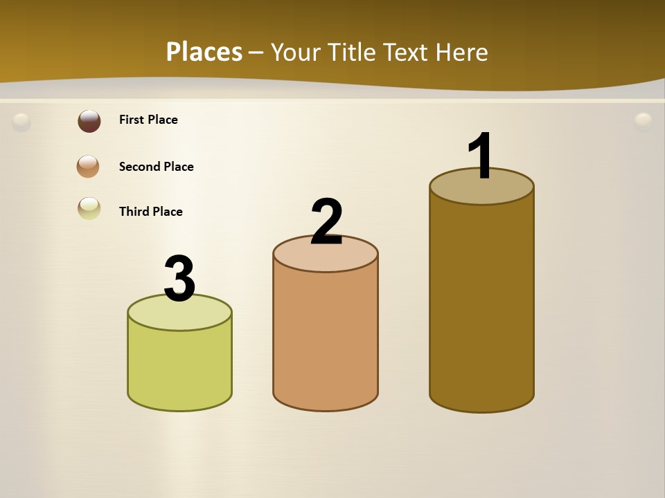 Spike Plug Screw PowerPoint Template