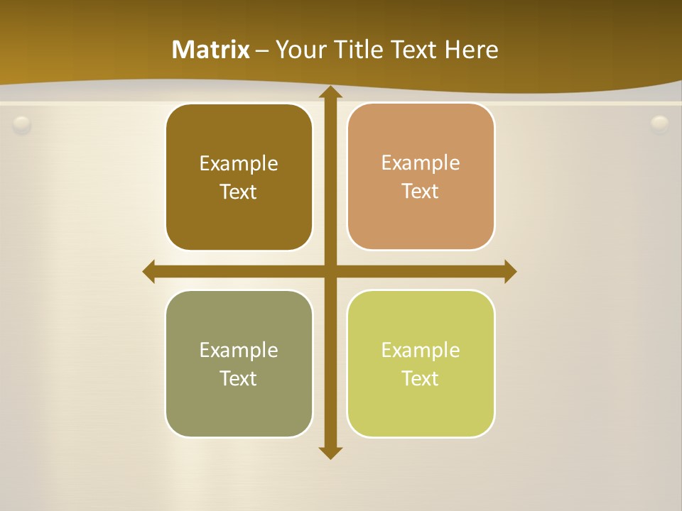 Spike Plug Screw PowerPoint Template