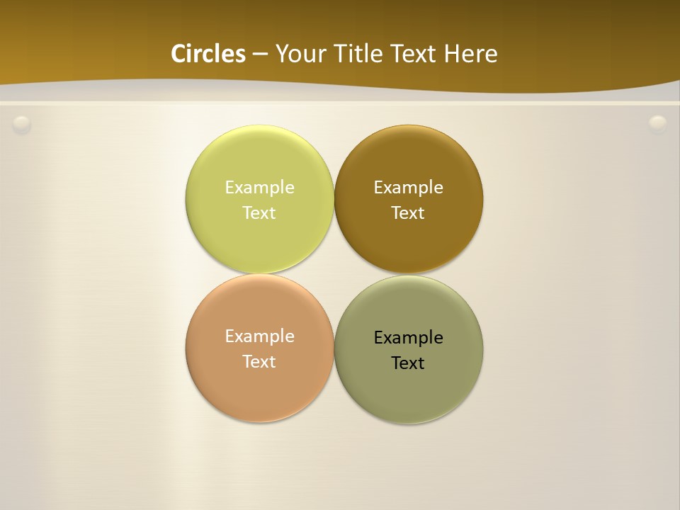 Spike Plug Screw PowerPoint Template