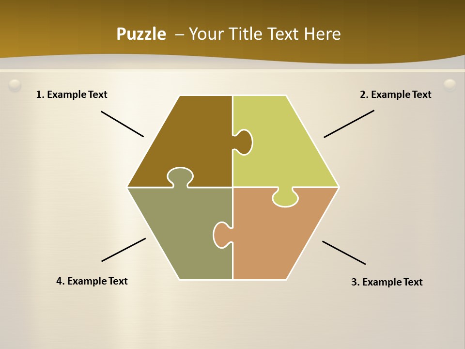 Spike Plug Screw PowerPoint Template