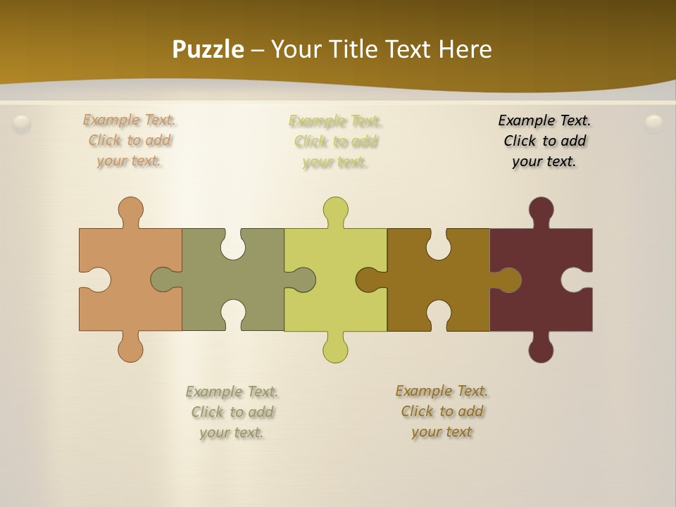 Spike Plug Screw PowerPoint Template