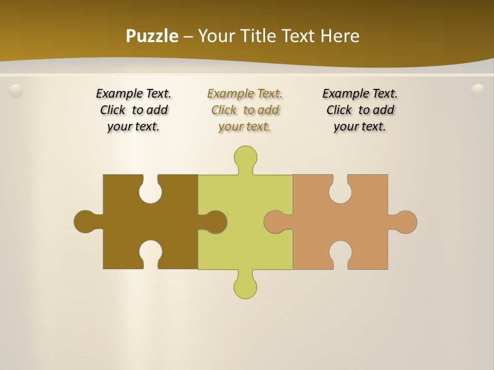 Spike Plug Screw PowerPoint Template