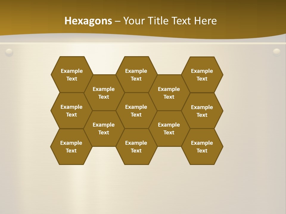 Spike Plug Screw PowerPoint Template