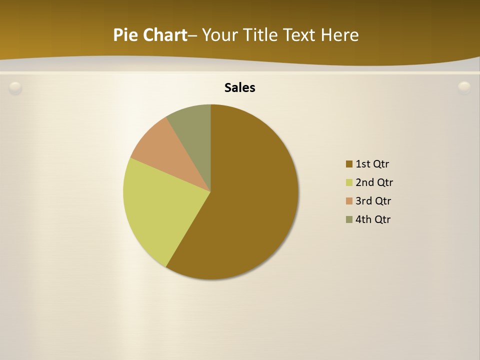 Spike Plug Screw PowerPoint Template