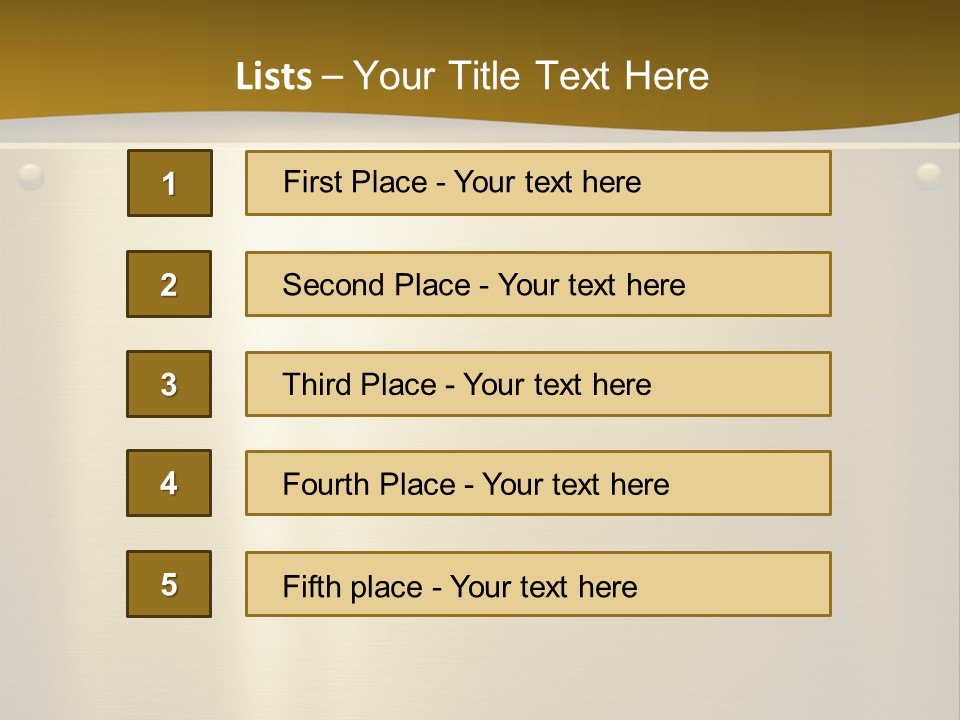 Spike Plug Screw PowerPoint Template