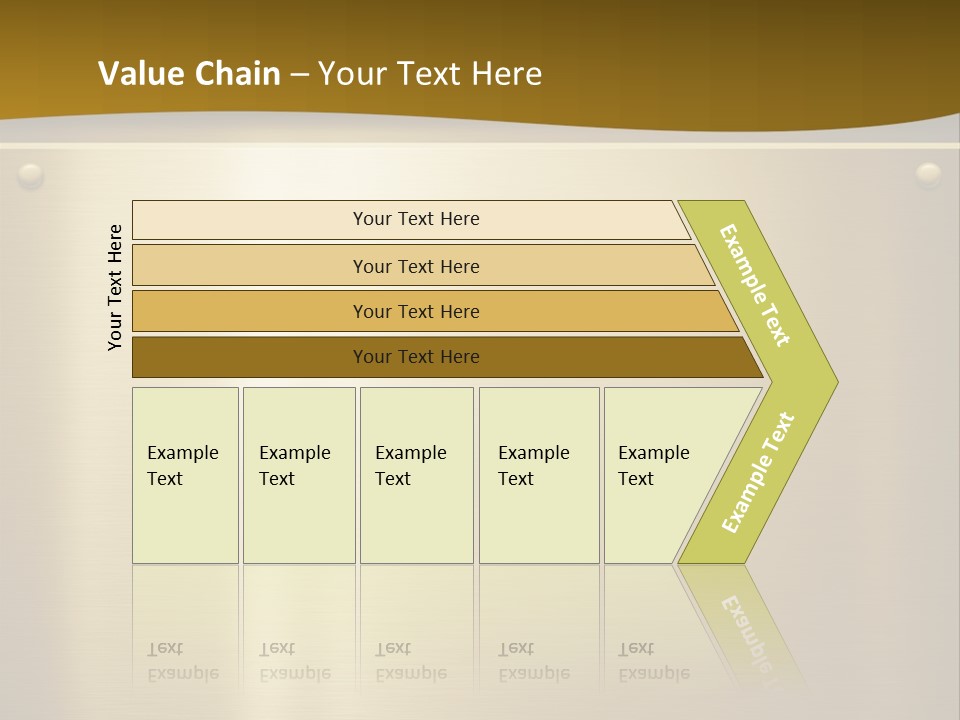 Spike Plug Screw PowerPoint Template