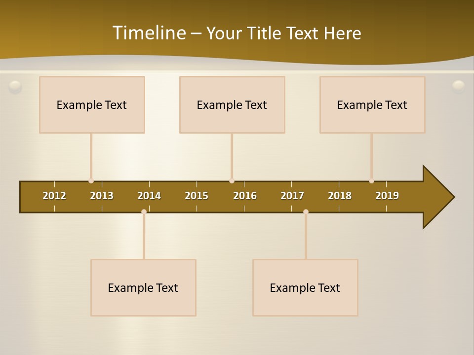 Spike Plug Screw PowerPoint Template