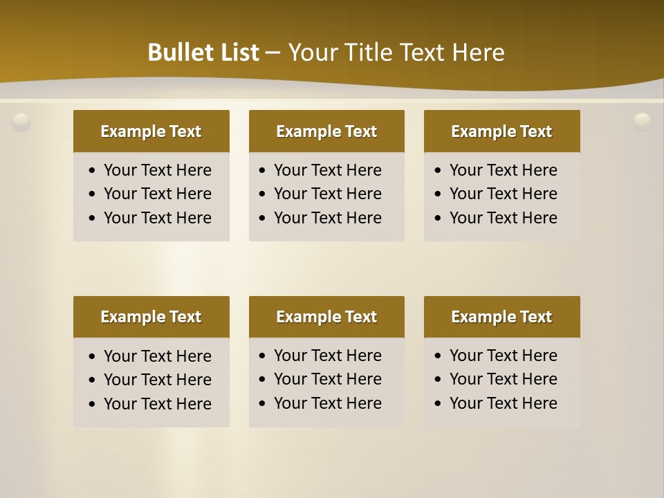 Spike Plug Screw PowerPoint Template