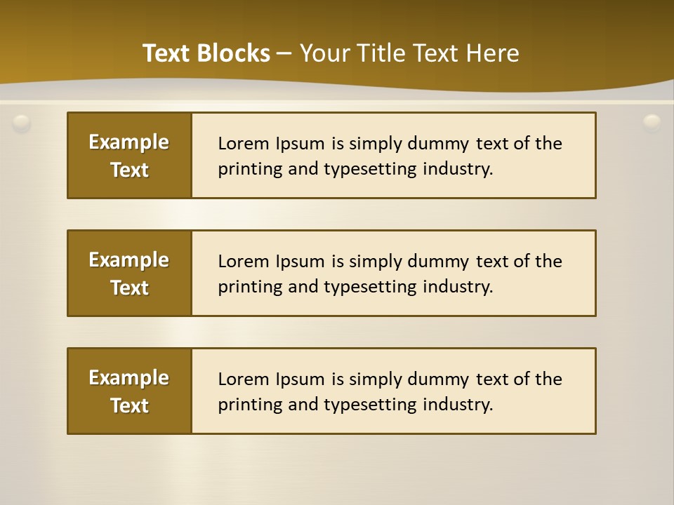 Spike Plug Screw PowerPoint Template