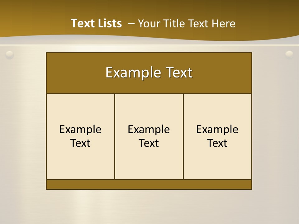 Spike Plug Screw PowerPoint Template