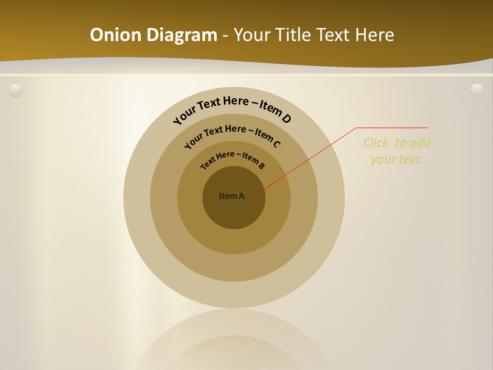 Spike Plug Screw PowerPoint Template