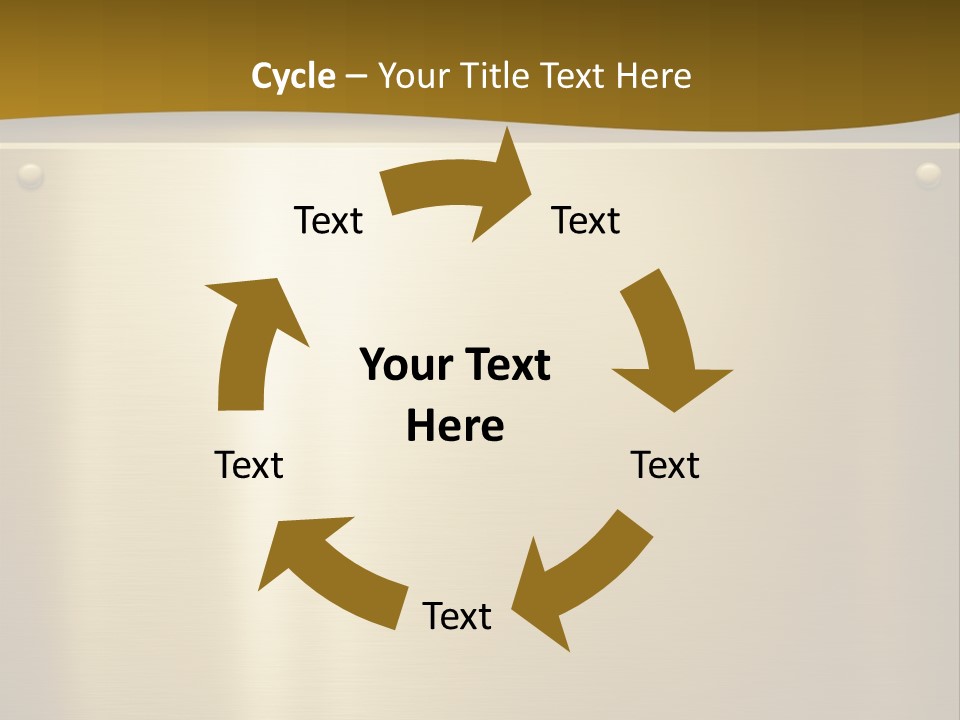 Spike Plug Screw PowerPoint Template