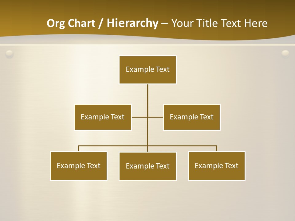 Spike Plug Screw PowerPoint Template