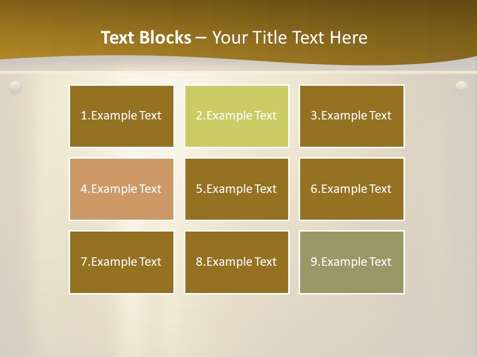 Spike Plug Screw PowerPoint Template
