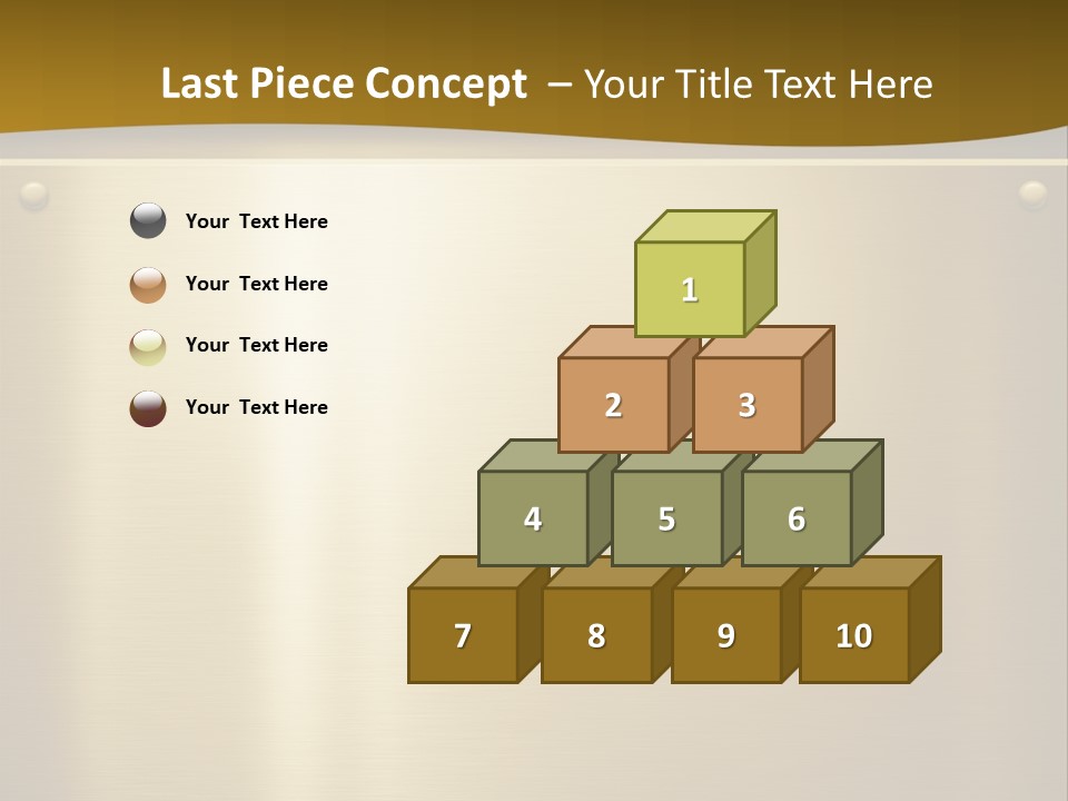 Spike Plug Screw PowerPoint Template