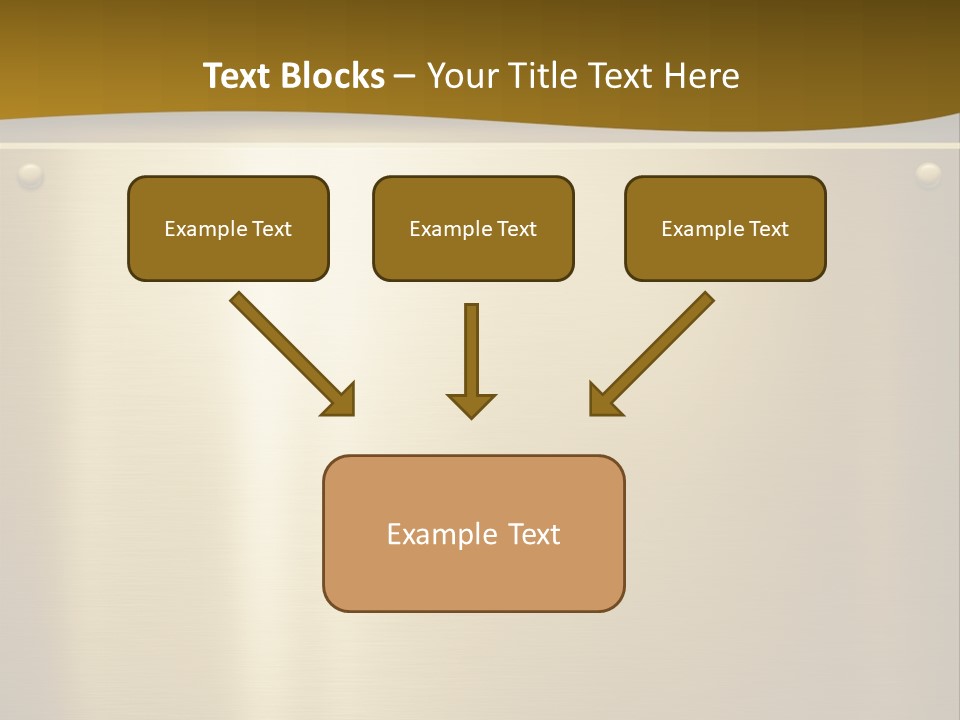 Spike Plug Screw PowerPoint Template