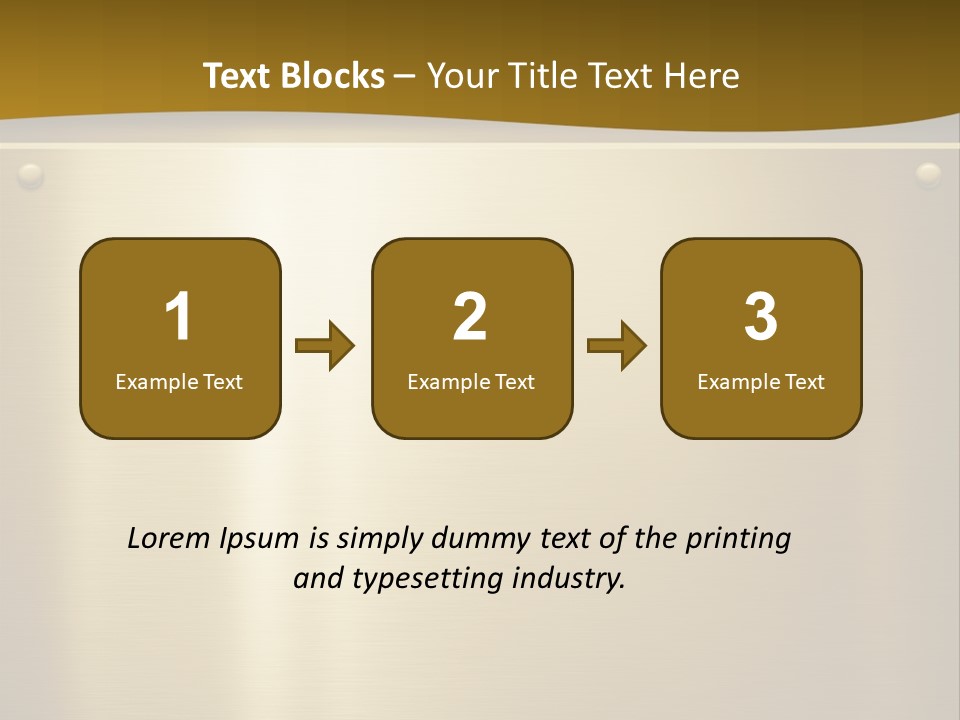 Spike Plug Screw PowerPoint Template