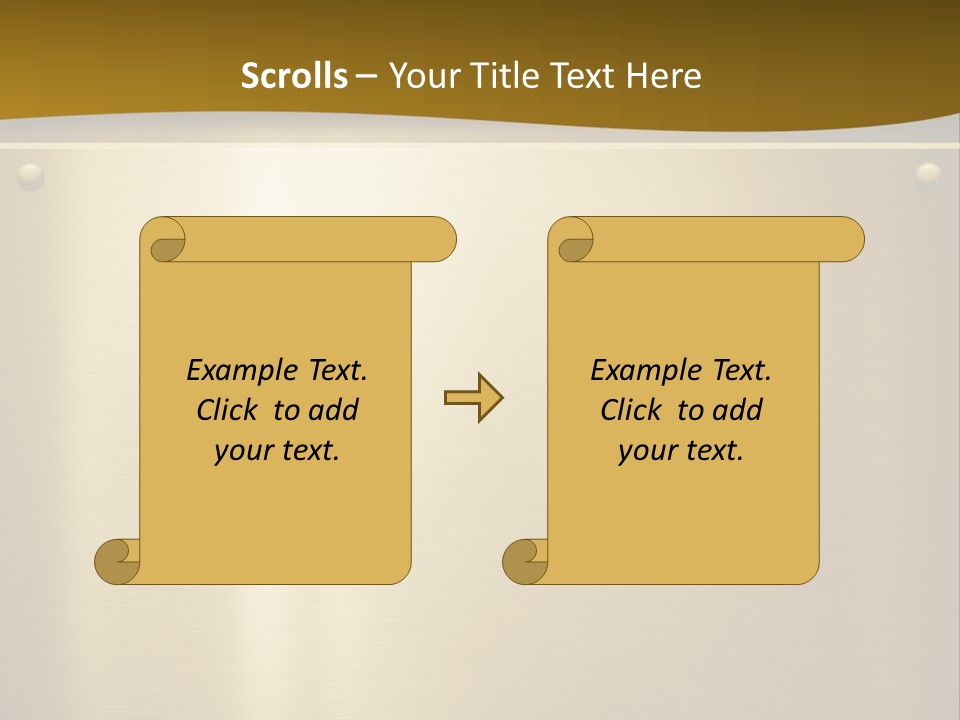 Spike Plug Screw PowerPoint Template