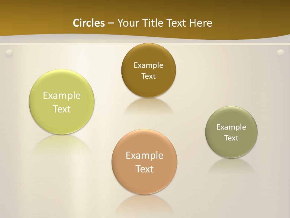 Spike Plug Screw PowerPoint Template