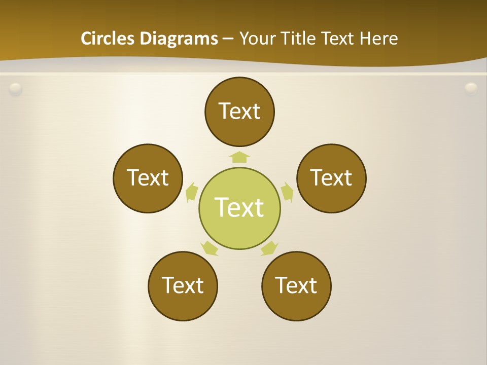 Spike Plug Screw PowerPoint Template