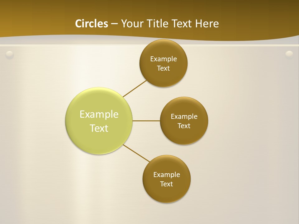 Spike Plug Screw PowerPoint Template