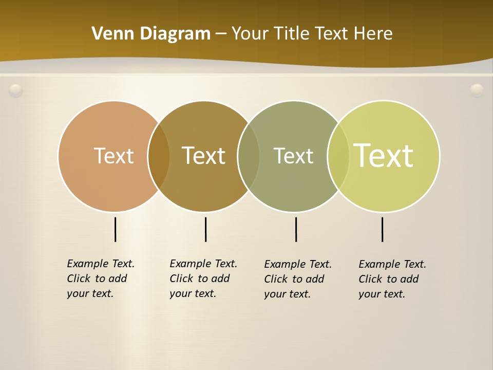 Spike Plug Screw PowerPoint Template