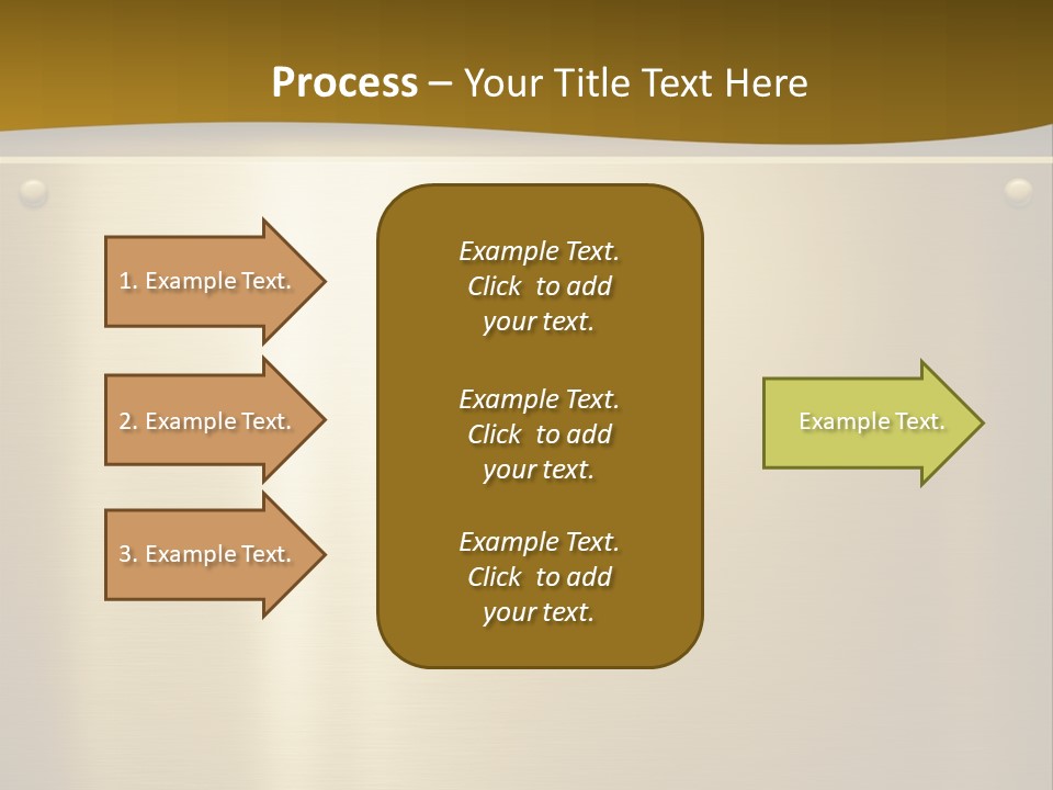 Spike Plug Screw PowerPoint Template